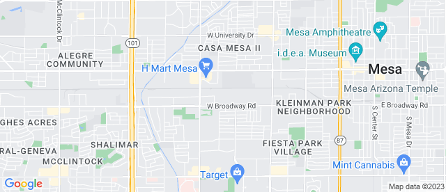 Map image of Mesa Insulation Specialists location