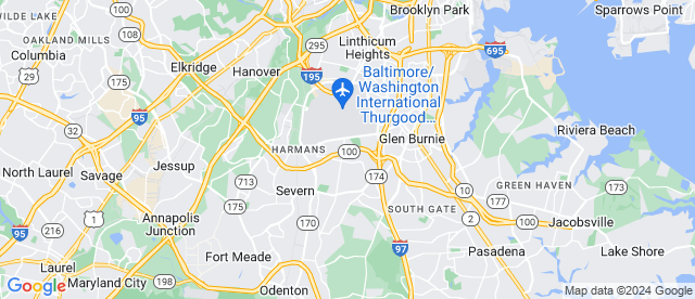 Map image of Western Cary Building Products location