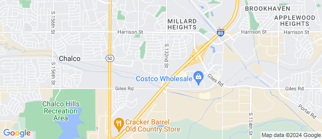 Map image of Nebraska Building Products location