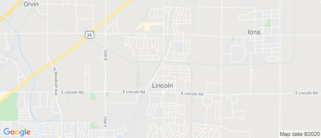 Map image of Cardalls location
