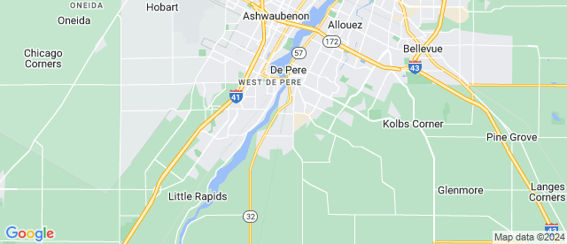 Map image of City Wide Insulation of Green Bay location