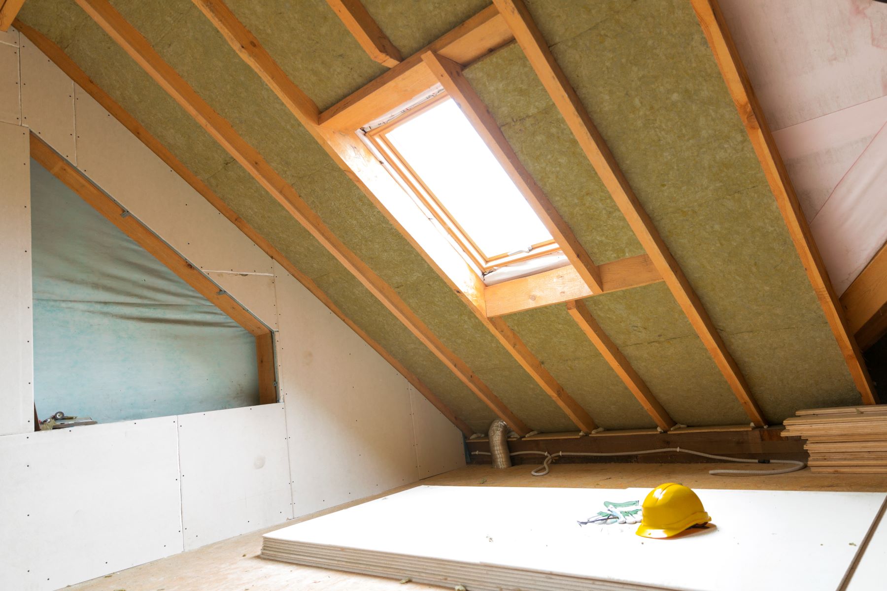 Attic Insulation Installation